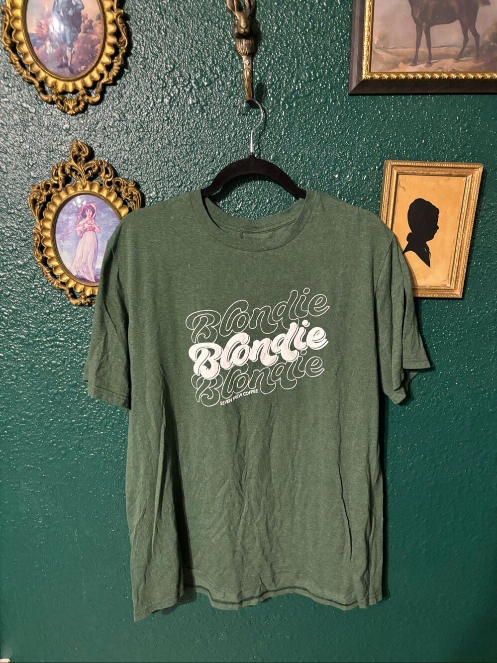 7 Brew Green Shirt Sz XL